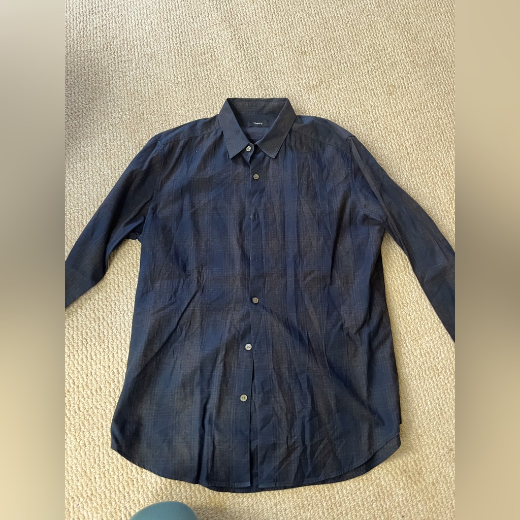 Theory Button Down, Size M